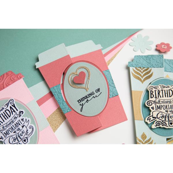 Sizzix - Stanzschablone "Card Café" Thinlits Craft Dies