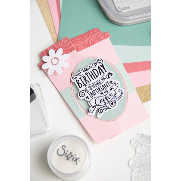 Sizzix - Stanzschablone "Card Café" Thinlits Craft Dies