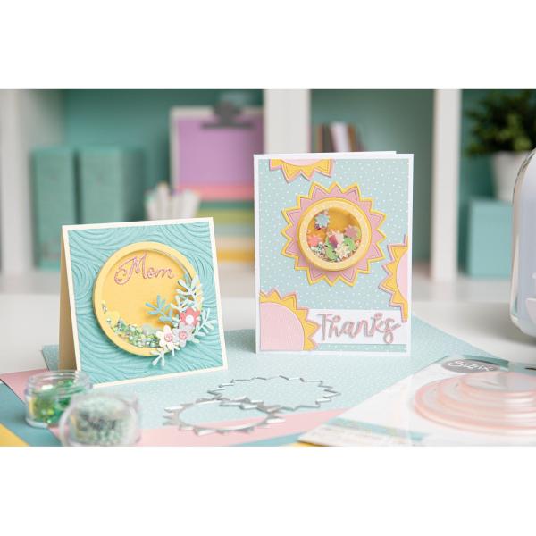 Sizzix - Stanzschablone "Scripted Alphabet" Thinlits Craft Dies