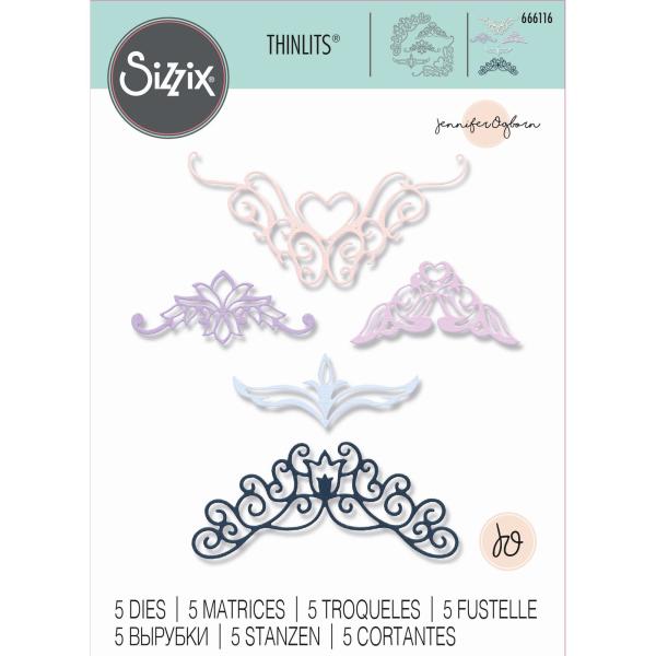 Sizzix - Stanzschablone "Fanciful Corners " Thinlits Craft Dies