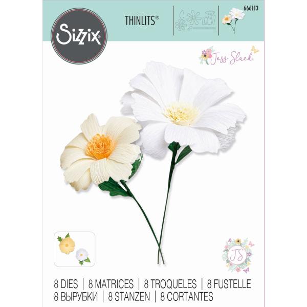 Sizzix - Stanzschablone "Daisy Flower Mix " Thinlits Craft Dies