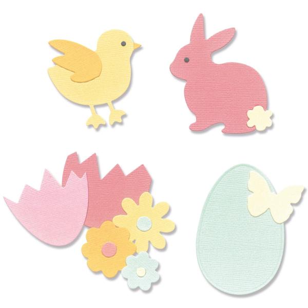 Sizzix - Stanzschablone "Basic Easter Shapes" Thinlits Craft Dies