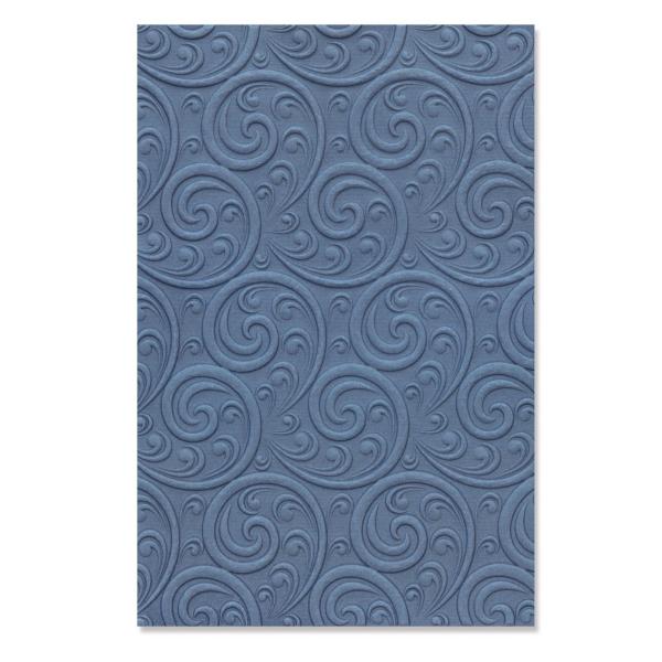 Sizzix - 3D Prägefolder "Ornamental Spiral" Embossing Folder