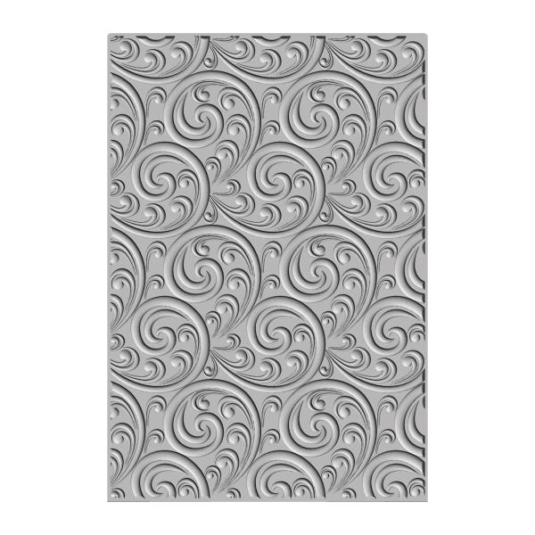 Sizzix - 3D Prägefolder "Ornamental Spiral" Embossing Folder