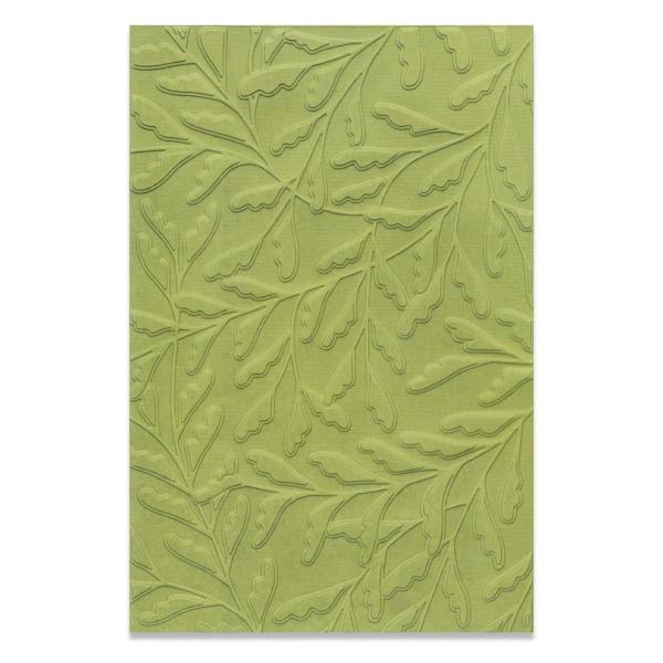 Sizzix - 3D Prägefolder "Delicate Leaves" Embossing Folder