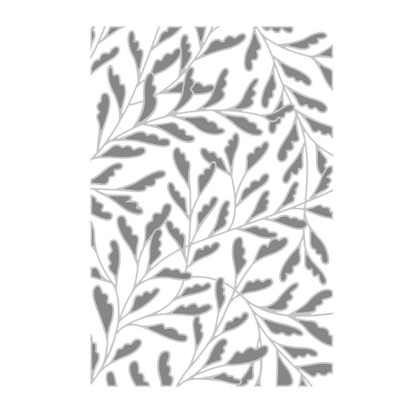 Sizzix - 3D Prägefolder "Delicate Leaves" Embossing Folder