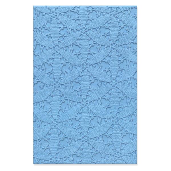 Sizzix - 3D Prägefolder "Tablecloth" Embossing Folder