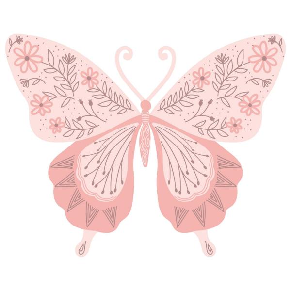 Sizzix - Stempel "Decorated Butterfly" Layered Clear Stamps