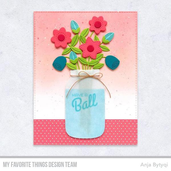 My Favorite Things - Stempel "Mason Jar Labels" Clear Stamps