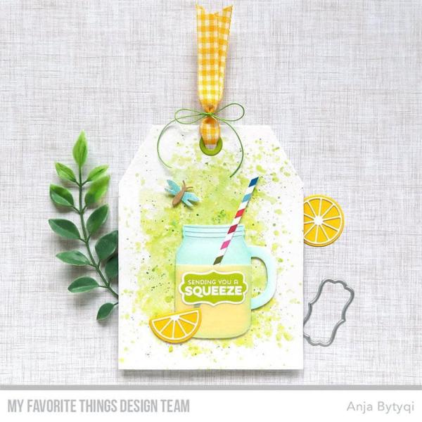 My Favorite Things - Stempel "Mason Jar Labels" Clear Stamps