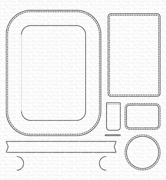 My Favorite Things - Stanzschablone "Blueprints 30" Die-namics