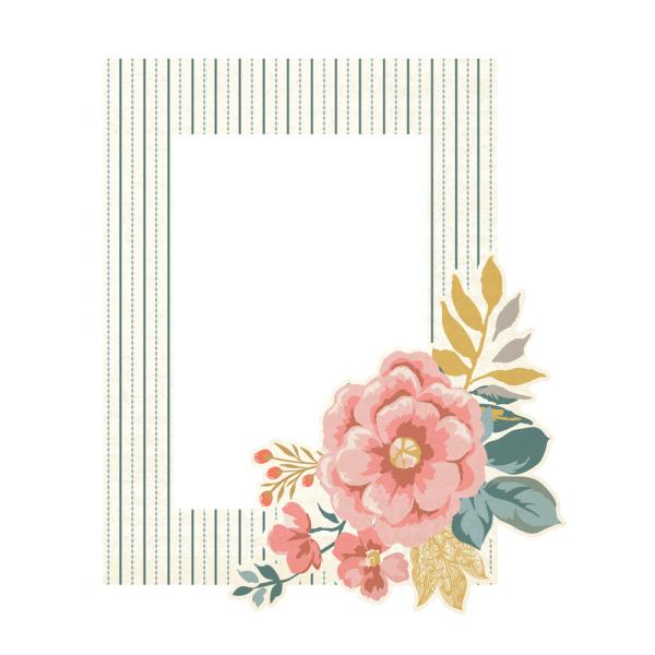 Simple Stories - Chipboard Frames "Wildflower" 