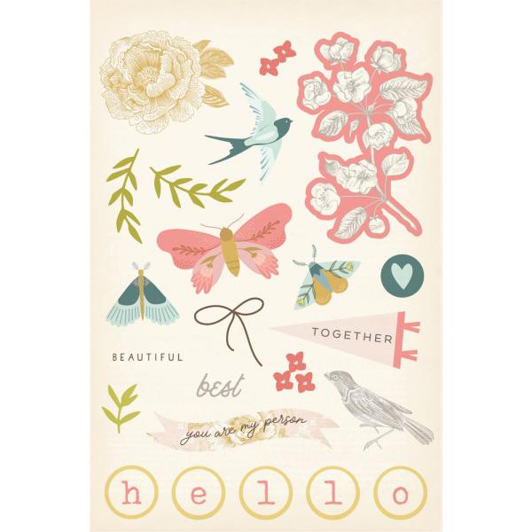 Simple Stories - Aufkleber "Wildflower" Sticker Book