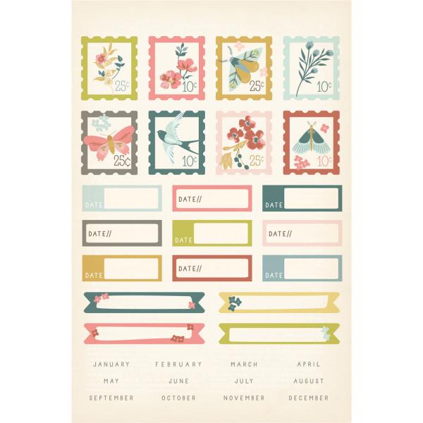 Simple Stories - Aufkleber "Wildflower" Sticker Book