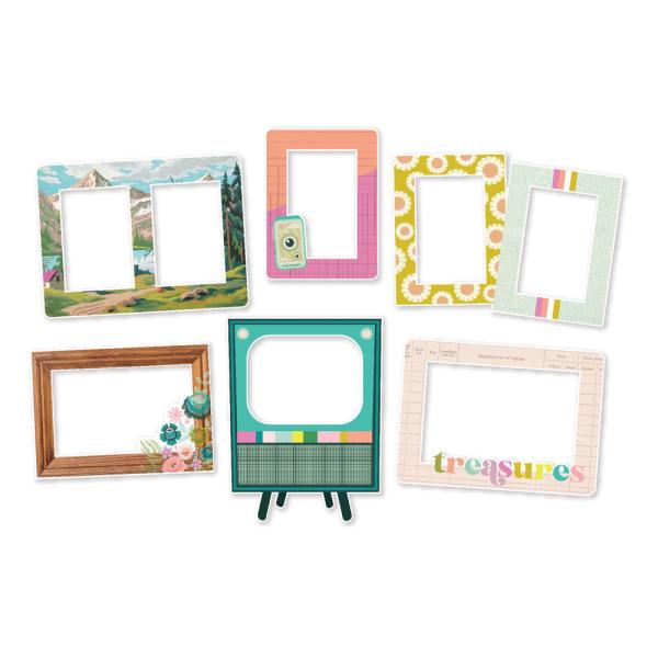 Simple Stories - Chipboard Frames "Flea Market" 