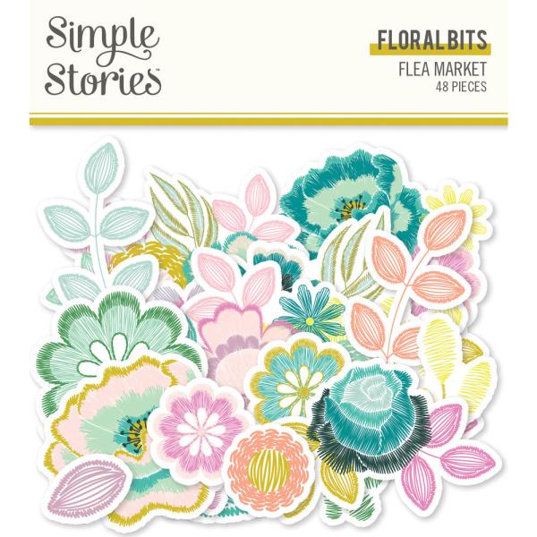 Simple Stories - Stanzteile "Flea Market" Die Cuts