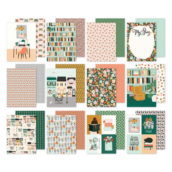 Simple Stories - Designpapier "My Story" Paper Pack 6x8 Inch - 24 Bogen