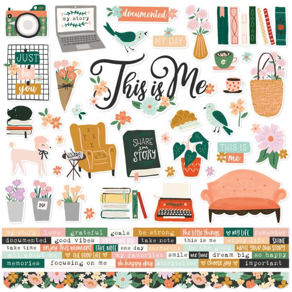 Simple Stories - Collections Kit "My Story" 12 Bogen Designpapier