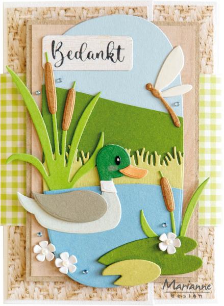 Marianne Design - Stanzschablone "Ducks" Craftables Dies