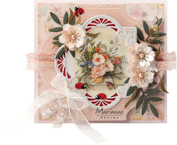 Marianne Design Decoupage A4 "Spring Bouquets" 1 Bogen