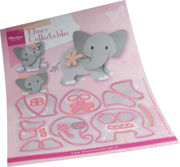 Marianne Design - Präge- und Stanzschablone "Baby Elephant" Collectables Dies