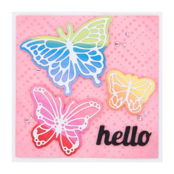 Spellbinders - Stanzschablone "Brilliant Butterflies" Dies Ranger by Simon Hurley