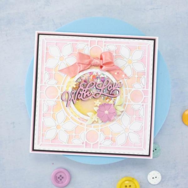 Gemini - Stanzschablone "Floral Fancy" Create-a-Card Dies