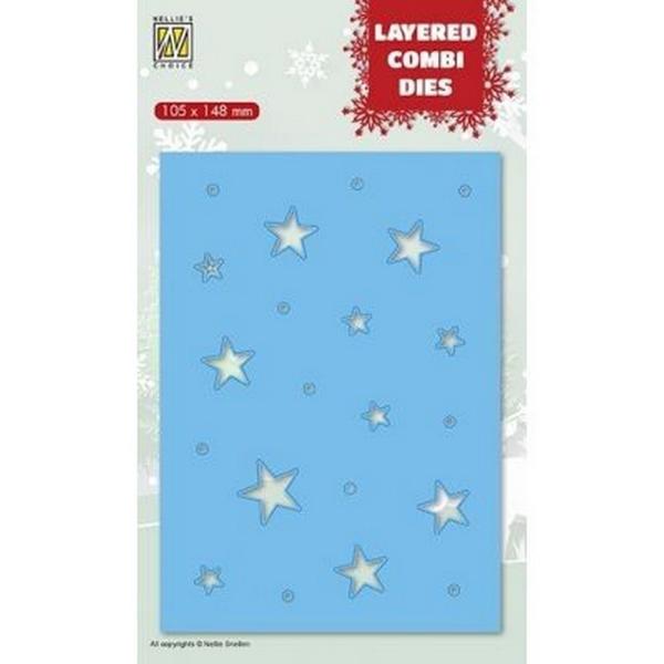 Nellie's Choice - Stanzschablone "Christmas Star" Layered Dies