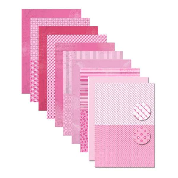 Nellie Snellen - Designpapier "It Is A Girl" Paper Pack - 20 Bogen 