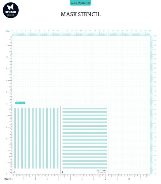 Studio Light - Schablone "Stripes" Layered Stencil