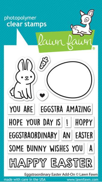 Lawn Fawn - Stempel "Eggstraordinary Easter" Clear Stamp Add-On