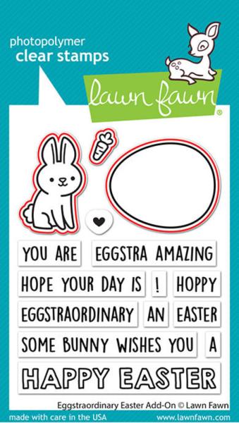 Lawn Fawn - Stanzschablone "Eggstraordinary Easter" Add-on Die