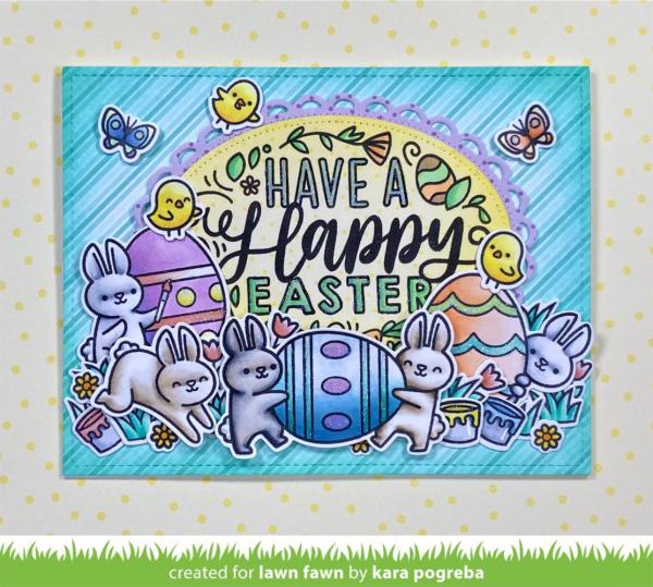 Lawn Fawn - Stempel "Eggstraordinary Easter" Clear Stamps