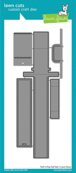 Lawn Fawn - Stanzschablone "Pull 'n Pop Pull Tab" Dies