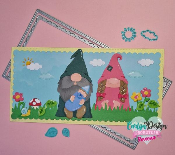 Carlijn Design - Stanzschablone "Gnome Set 5 Easter " Dies 