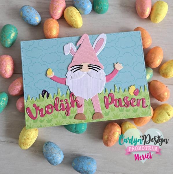 Carlijn Design - Stanzschablone "Gnome Set 5 Easter " Dies 