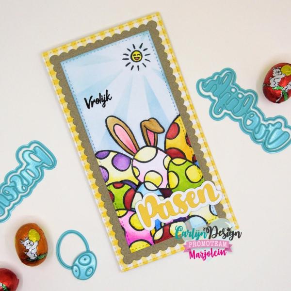 Carlijn Design - Stempel "Gnome Baby & Easter " Clear Stamp 