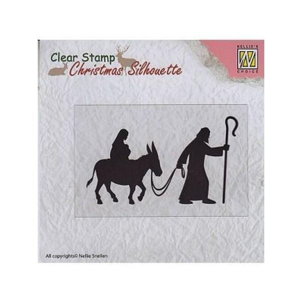 Nellie's Choice - Stempel "Nativity" Clear Stamps Christmas Silhouettes