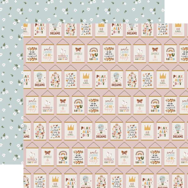 Echo Park - Designpapier "Dream Big Little Girl" Paper Pack 6x6 Inch - 24 Bogen