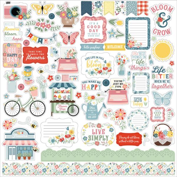 Echo Park - Designpapier "Life Is Beautiful" Collection Kit 12x12 Inch - 12 Bogen