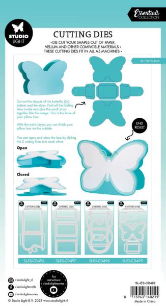 Studio Light - Stanzschablone "Butterfly Box" Dies