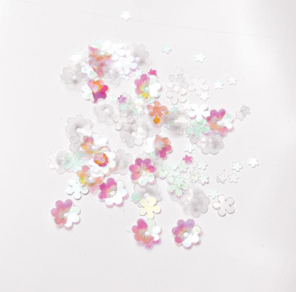 Studio Light - Shaker Elemente - Pailetten "Flowers" Sequins