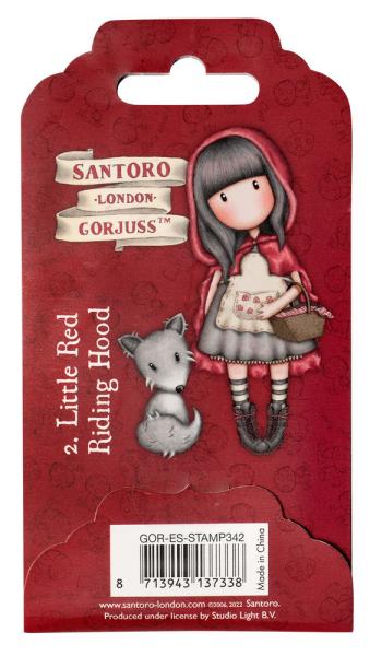 Studio Light Gorjuss - Stempel "Little Red Riding Hood" Cling Stamp S