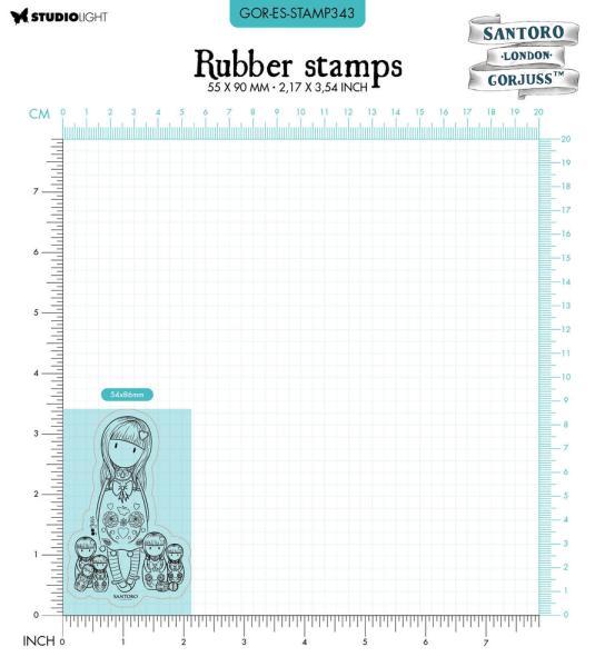 Studio Light Gorjuss - Stempel "Seven Sisters" Cling Stamp S