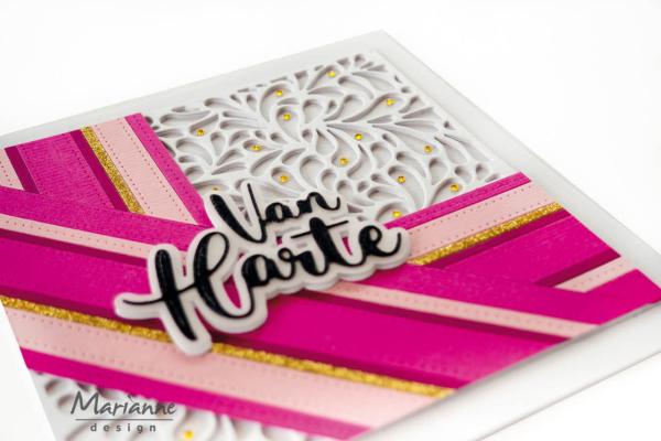 Marianne Design - Präge- und Stanzschablone "Dotted Strips" Creatables Dies