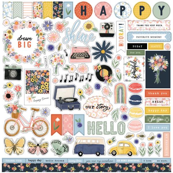 Carta Bella - Designpapier "Here There And Everywhere" Collection Kit 12x12 Inch - 12 Bogen  