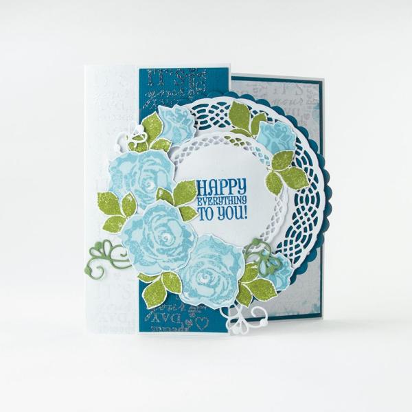 Tonic Studios - Nuvo Embossing Powder "glitter Silver moonlight" Embossing Puder