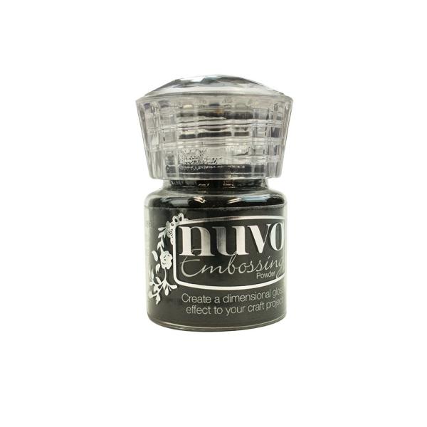 Tonic Studios - Nuvo Embossing Powder "Jet Black" Embossing Puder