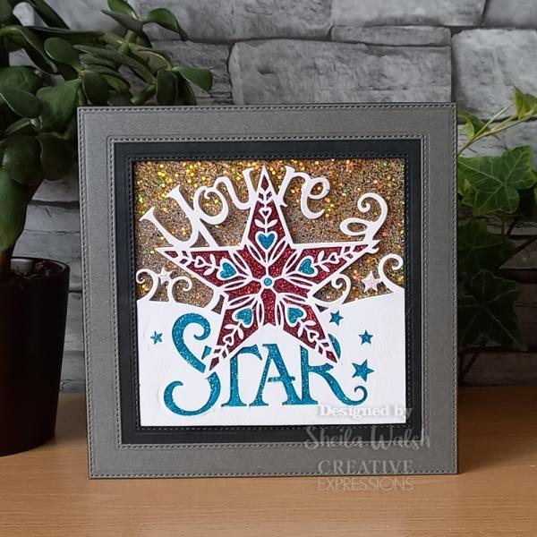 Creative Expressions - Stanzschablone "You're A Star Edger" Paper Cuts Craft Dies