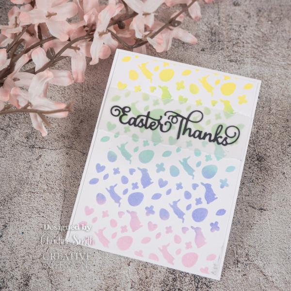 Creative Expressions - Stanzschablone "Thanks A Bunch" Craft Dies Mini